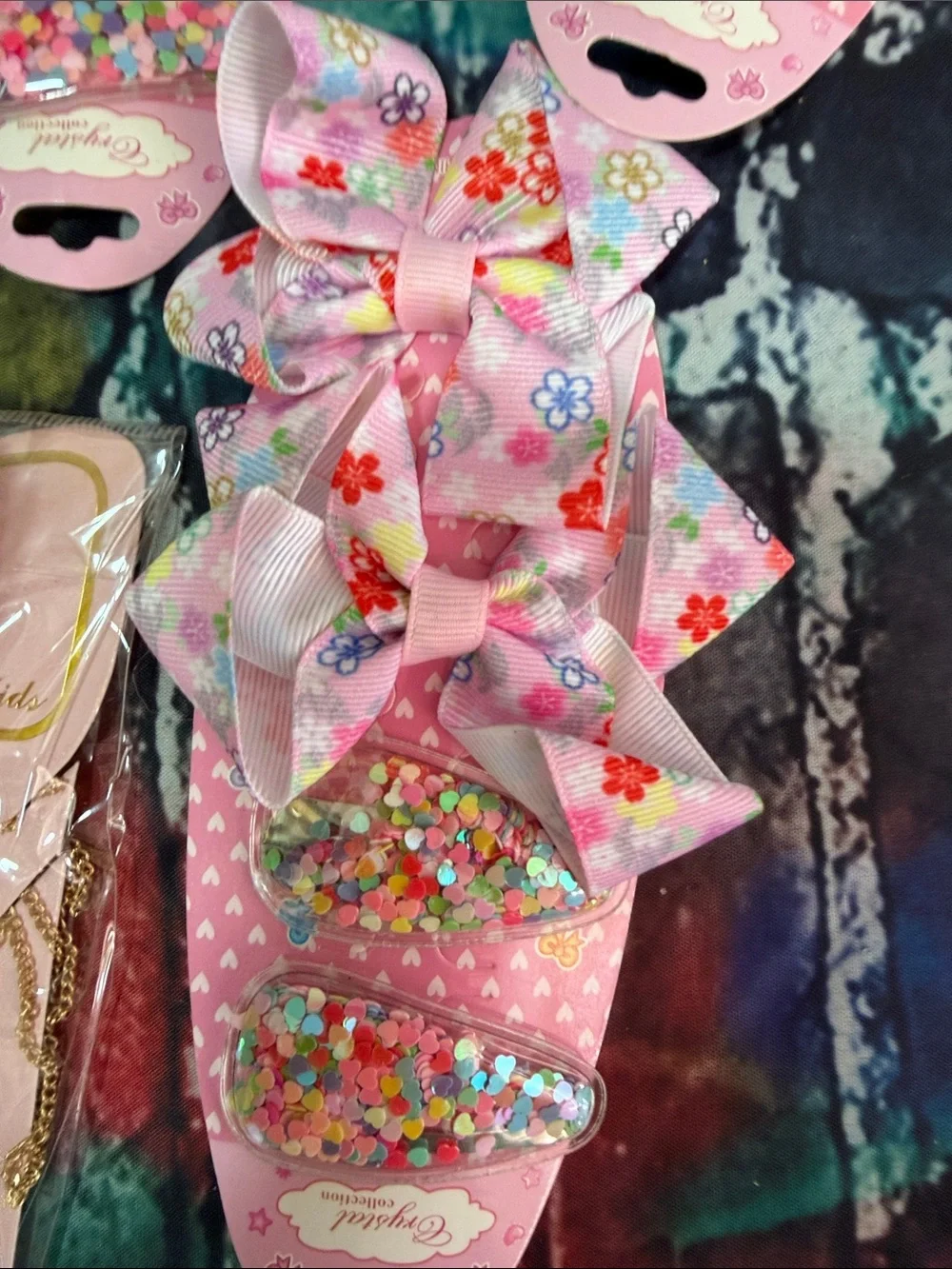 Crystal collection cute pink